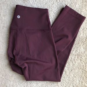 Lululemon wunder train high-rise crop - 21”